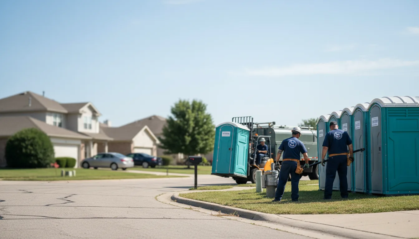 Porta Potty Rental in Lissie, TX near me